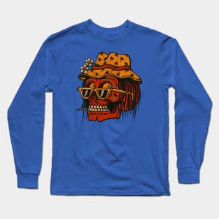 skull chill art Long Sleeve T-Shirt